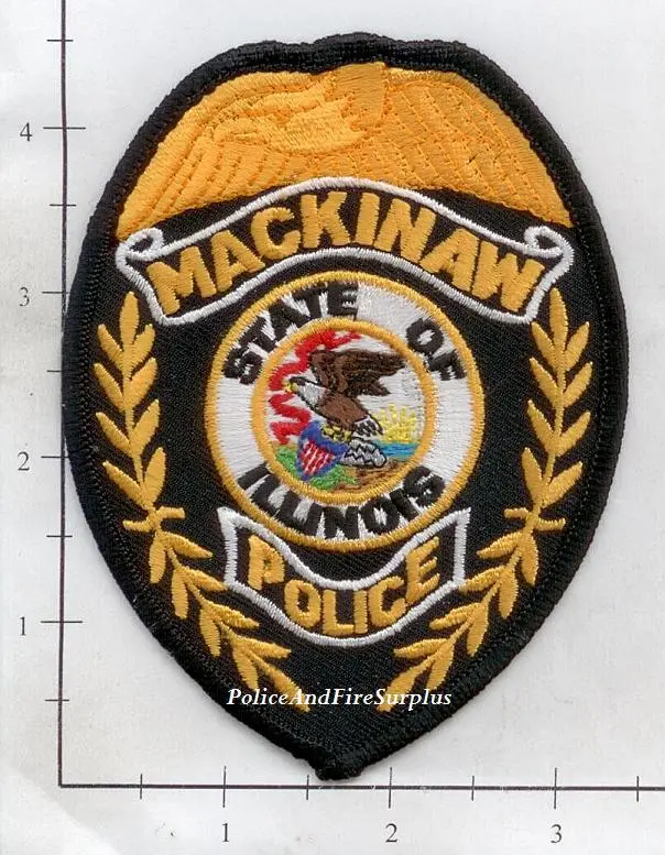 Illinois - Mackinaw Police Dept Patch 1