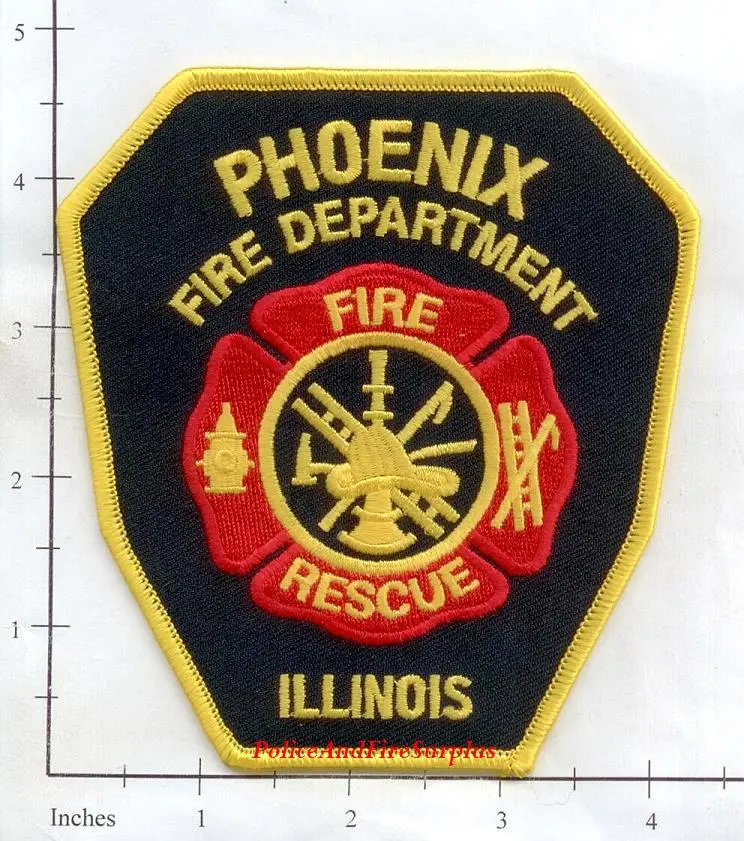 Illinois - Phoenix Fire Dept Fire Patch V1 1