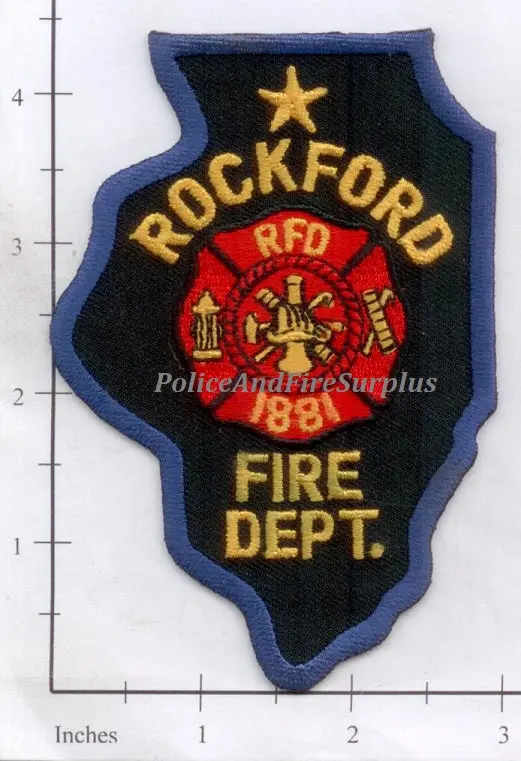 Illinois - Rockford Fire Dept Patch 1