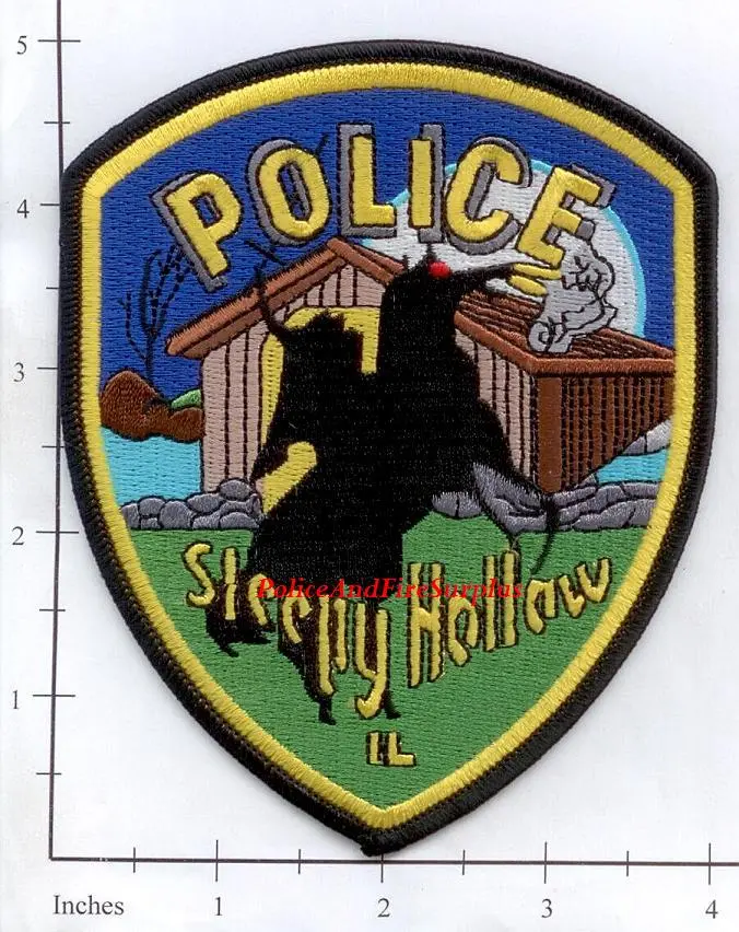 Illinois - Sleepy Hollow Police Dept Patch V3 1