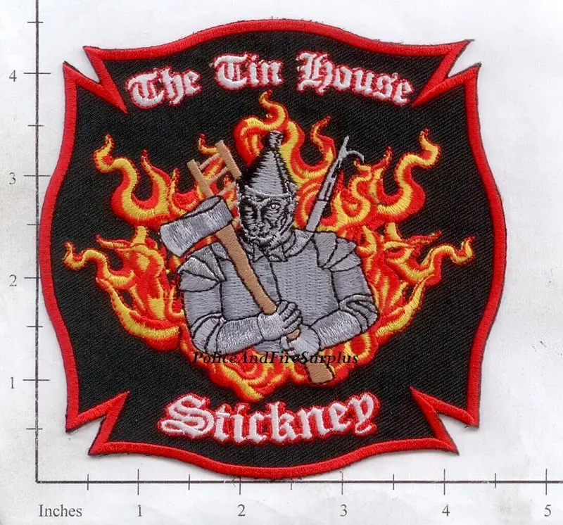 Illinois - Stickney Tin House Fire Dept Patch V2 1
