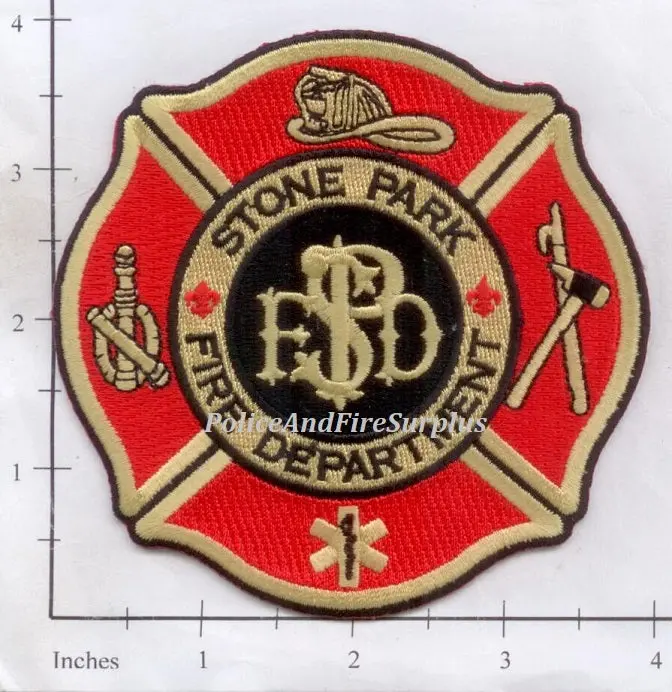 Illinois - Stone Park Fire Dept Patch 1