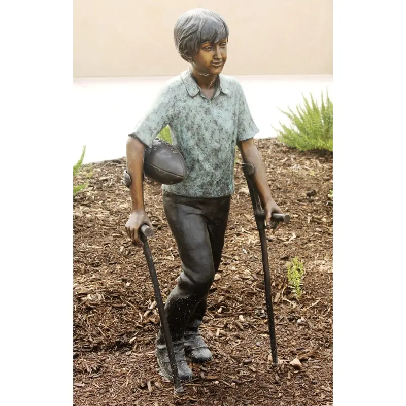 Inclusive Statue Boy Ready To Play 1