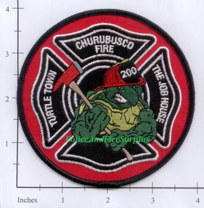 Indiana - Churubusco Fire Dept Patch 1
