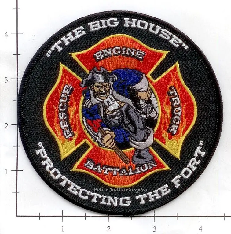 Indiana - Fort Wayne Engine  1 Fire Dept Patch 1
