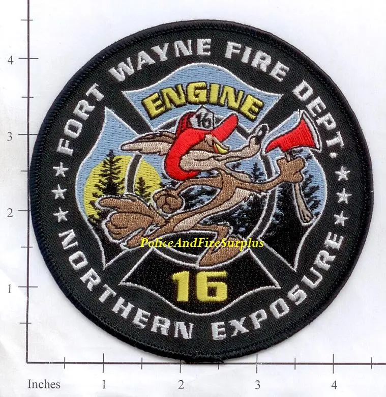 Indiana - Fort Wayne Engine 16 Fire Dept Patch 1