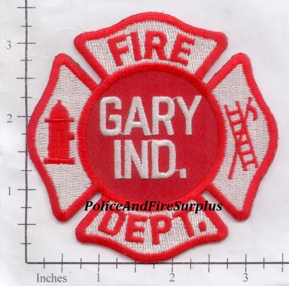 Indiana - Gary   Fire Dept Patch V1 1