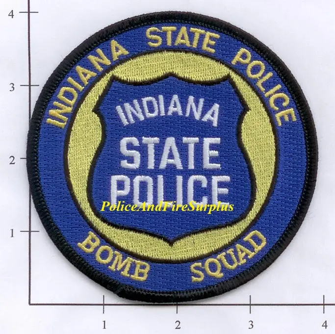 Indiana - Indiana State Police Dept Bomb Squad Patch 1