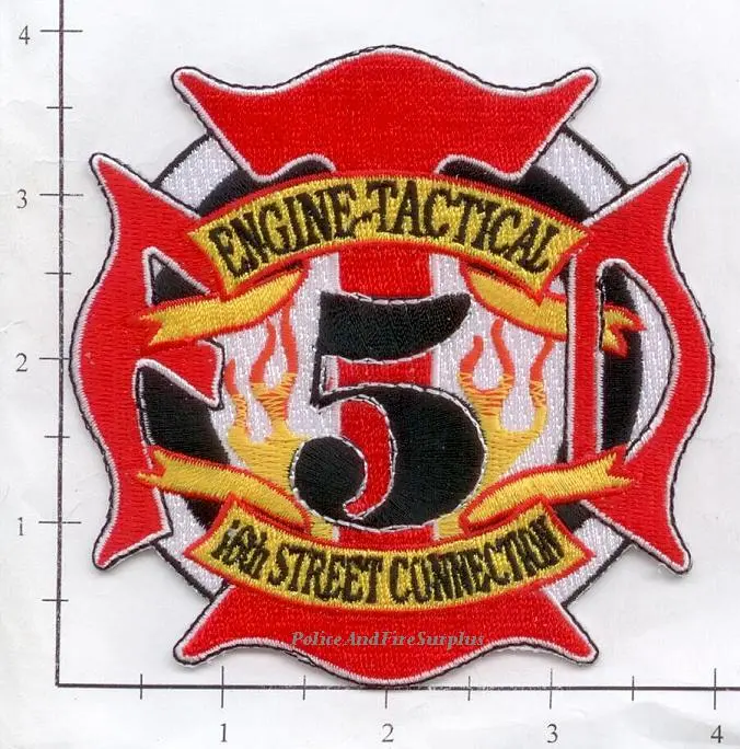 Indiana - Indianapolis Engine  5 Tactical 5 Fire Dept Patch 1