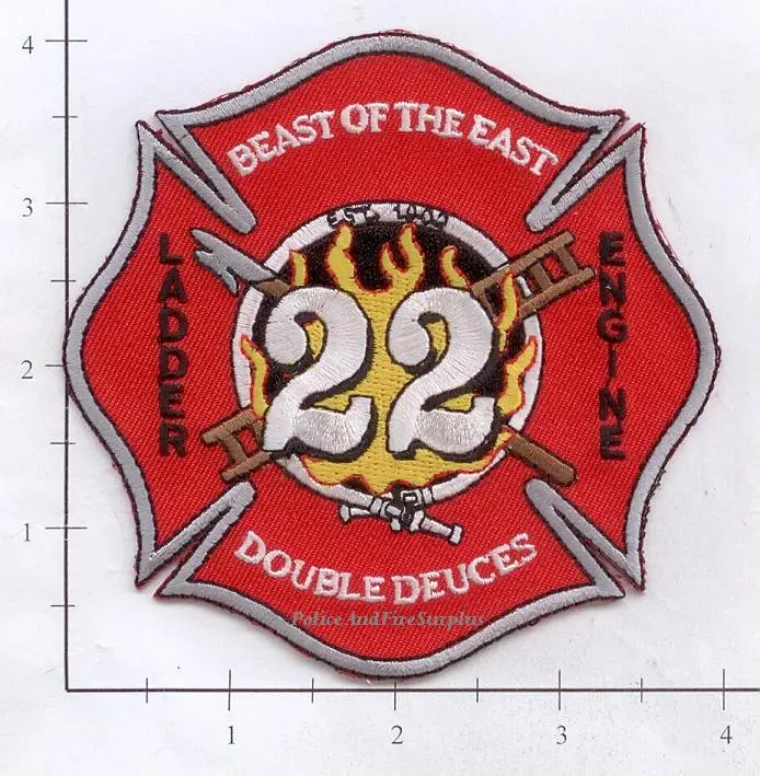 Indiana - Indianapolis Station 22 Fire Dept Patch 1