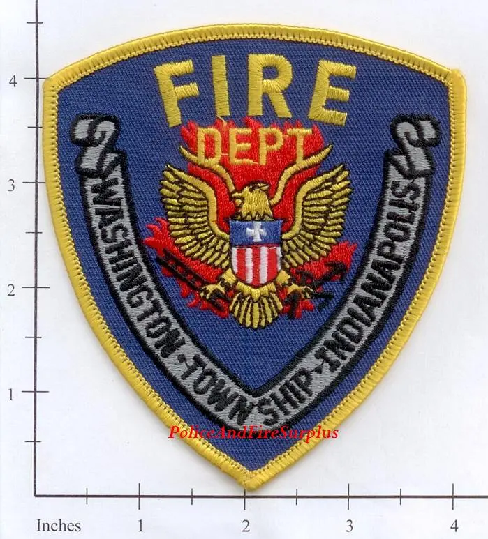 Indiana - Indianapolis Washington Township Fire Dept Patch 1