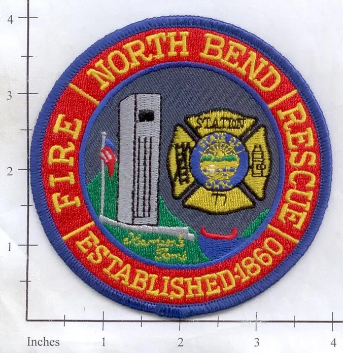 Indiana - North Bend Fire Rescue Station 77 Patch 1