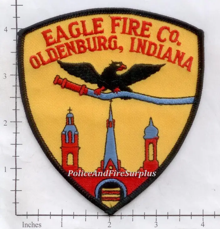 Indiana - Oldenburg Eagle Fire Company Patch 1
