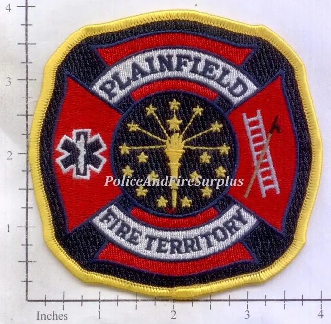 Indiana - Plainfield Fire Territory Patch 1