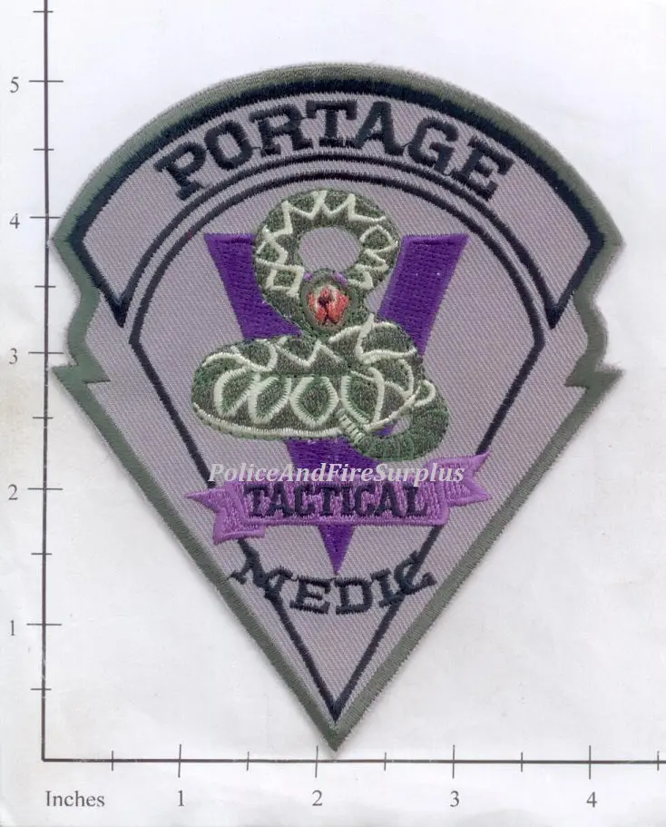 Indiana - Portage Tactical Medic Patch 1