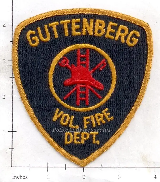 Iowa - Guttenberg Volunteer Fire Dept Patch 1