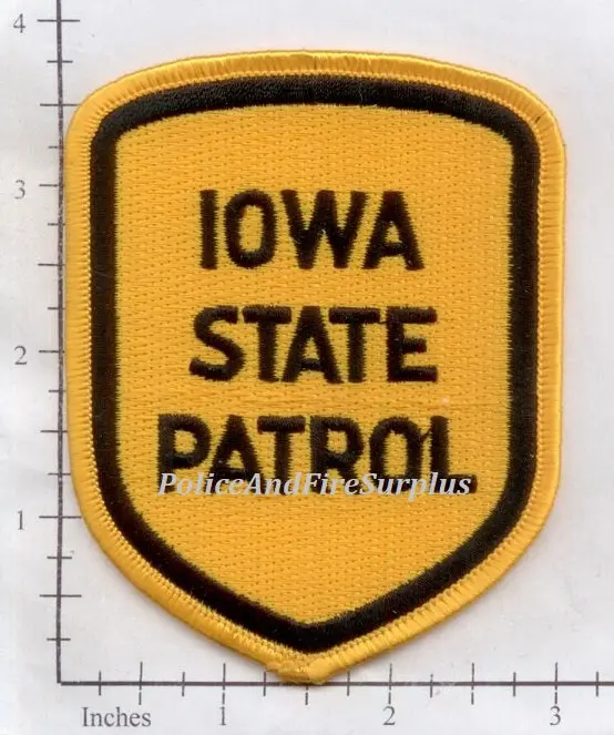 Iowa - Iowa State Police Dept Patch 1