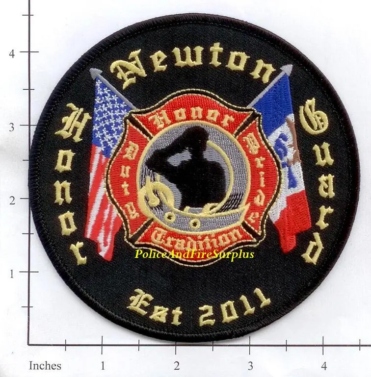 Iowa - Newton Honor Guard Fire Dept Patch 1