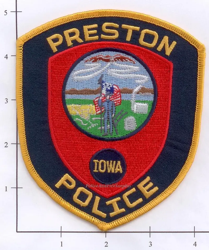 Iowa - Preston Police Patch 1