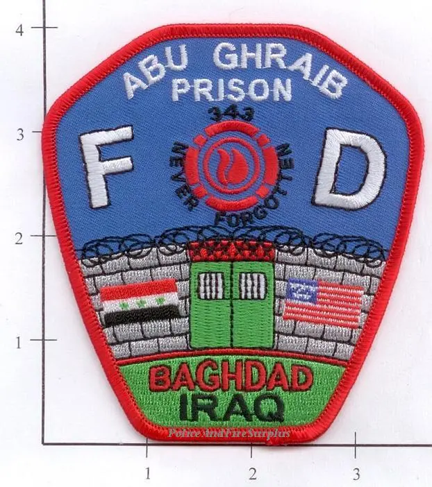 Iraq - Abu Ghraib Prison Fire Dept Patch V1 1