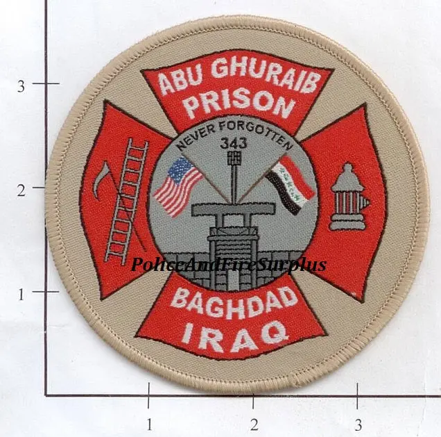 Iraq - Abu Ghraib Prison Fire Dept Patch V2 1