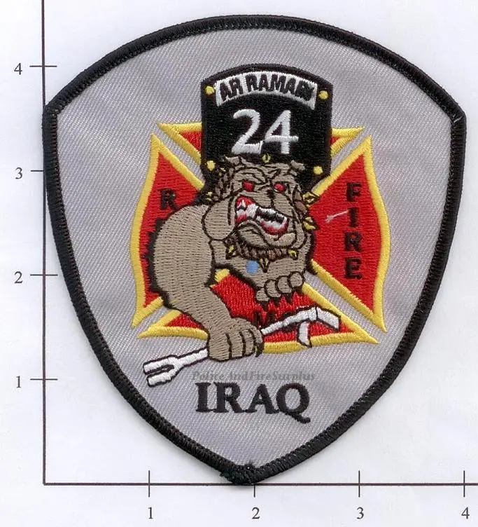 Iraq - Ar Ramadi 24 Fire Dept Patch V1 1