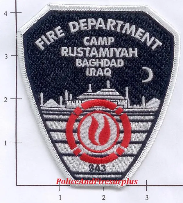 Iraq - Camp Rustamiyah Fire Dept Patch V1 1