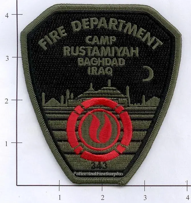 Iraq - Camp Rustamiyah Fire Dept Patch V2 1