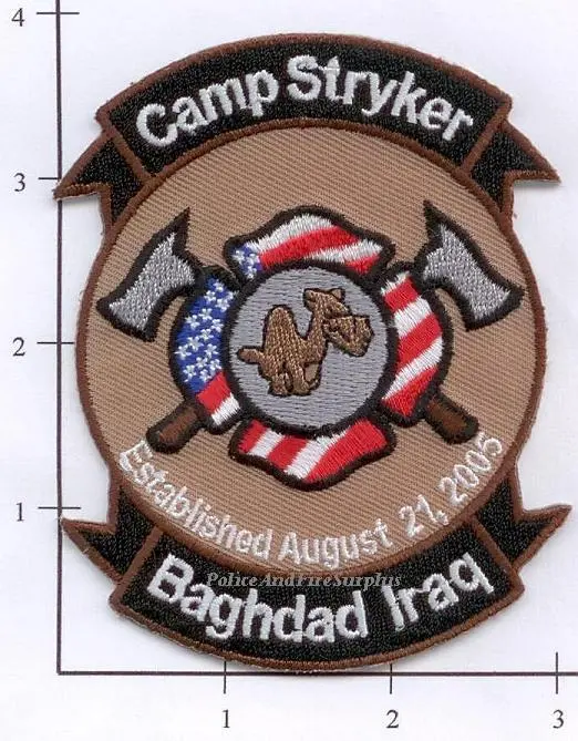 Iraq - Camp Stryker Fire Dept Patch 1