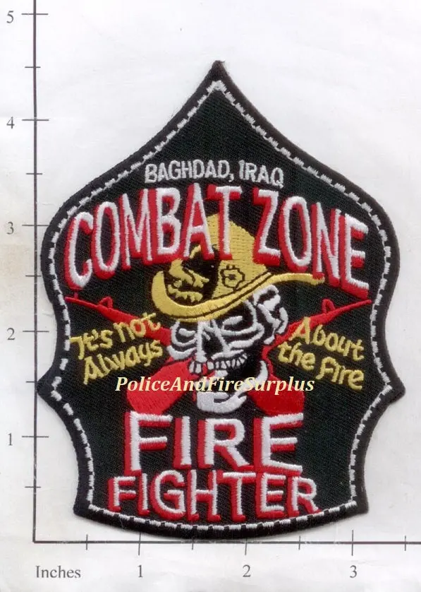 Iraq - Combat Zone Fire Fighter Patch V2 1