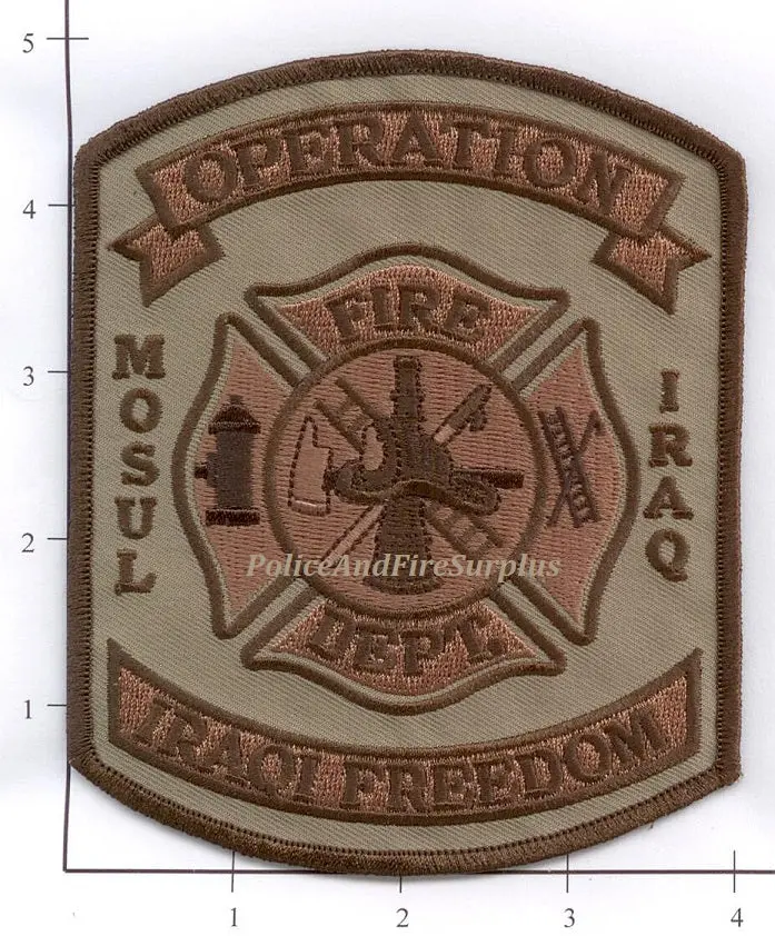 Iraq - Mosul Fire Dept Patch 1