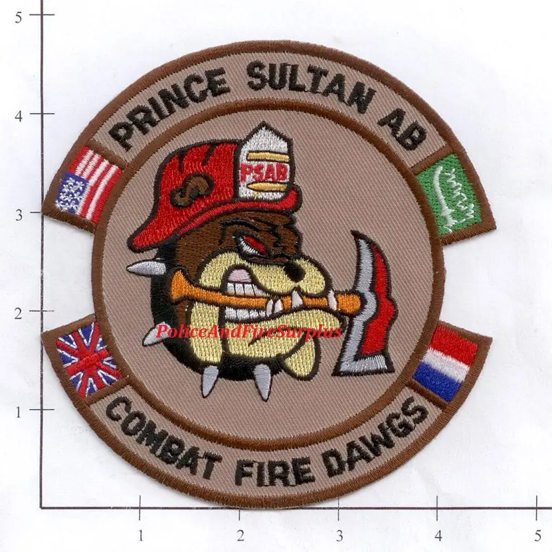 Iraq - Prince Sultan Air Base Fire Patch 1