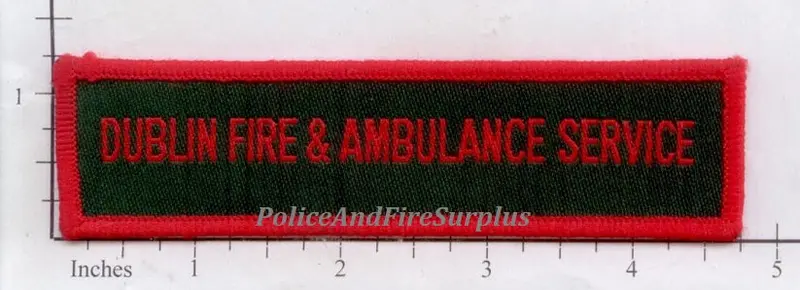 Ireland - Dublin Fire & Ambulance Service Patch 1