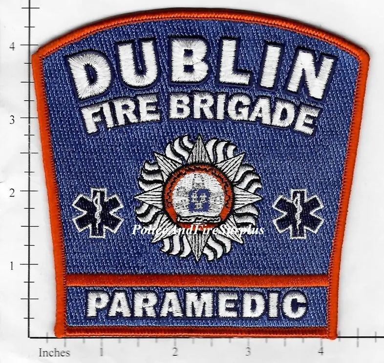 Ireland - Dublin Fire Brigade Paramedic Fire Patch V1 1