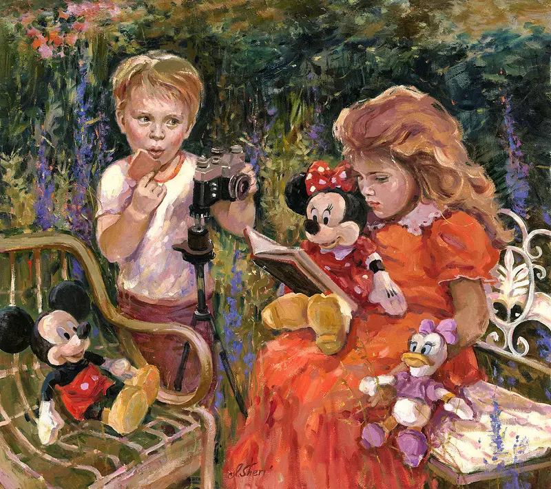 Irene Sheri – Reading To Minnie 1