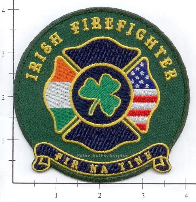 Irish Firefighter Patch 1