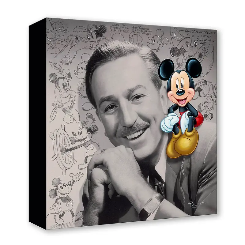 It All Started With A Mouse - Treasure On Canvas 1