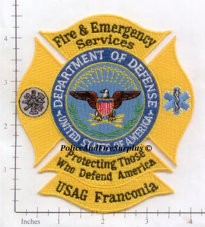 Italy - Franconia Us Air Group & Emergency Services Patch V1 1
