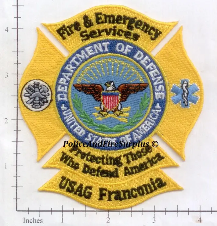 Italy - Franconia Us Air Group & Emergency Services Patch V2 1