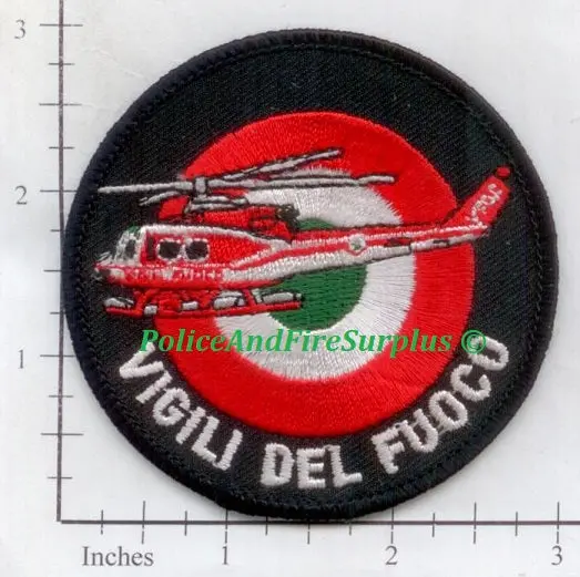 Italy - Vigili Del Fuoco Fire Dept Patch V4 1