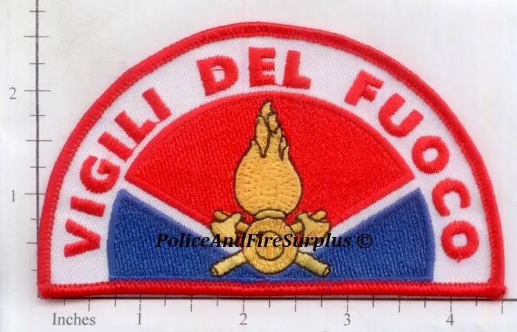 Italy - Vigili Del Fuoco Fire Dept Patch V5 1