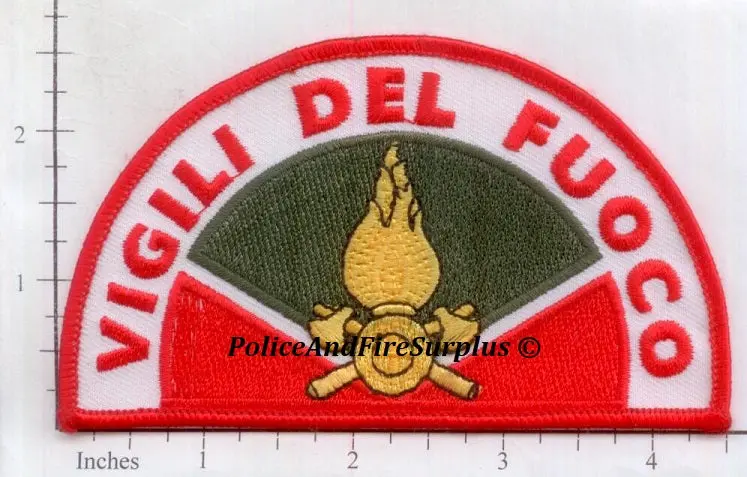 Italy - Vigili Del Fuoco Fire Dept Patch V6 1