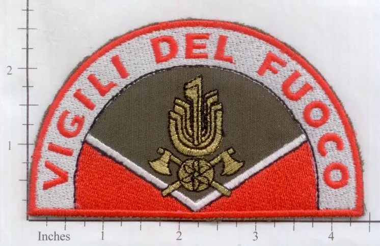 Italy - Vigili Del Fuoco Fire Dept Patch V7 1