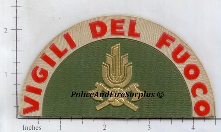 Italy - Vigili Del Fuoco Fire Dept Patch V8 1