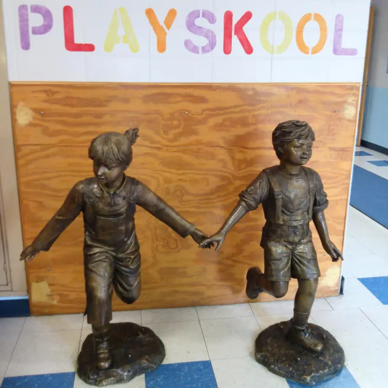Jack & Jill Children's Statue 1