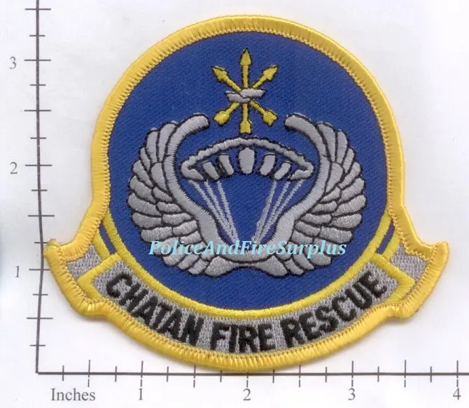 Japan - Chatan Fire Rescue Patch 1
