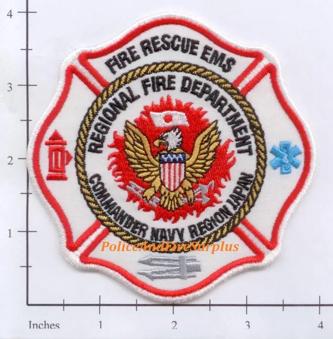Japan - Commander Navy Regional Fire Dept Patch 1