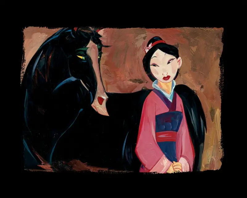 Jim Salvati - Mulan And Kahn - Chiarograph 1