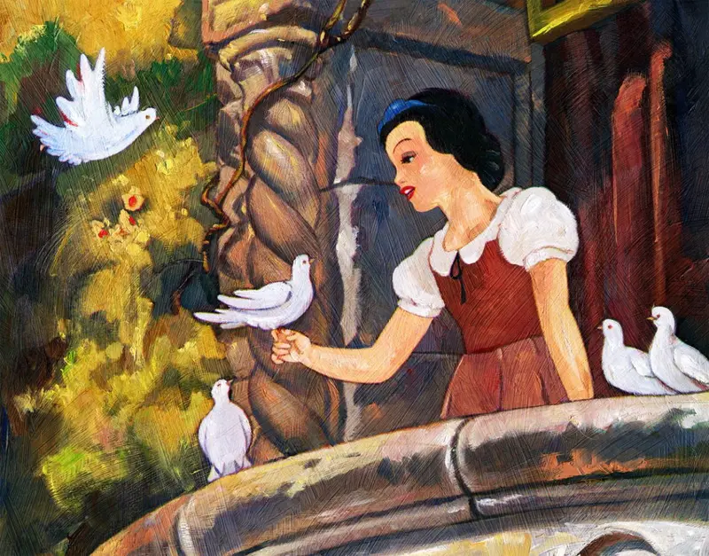 Jim Salvati – Snow White On The Balcony 1
