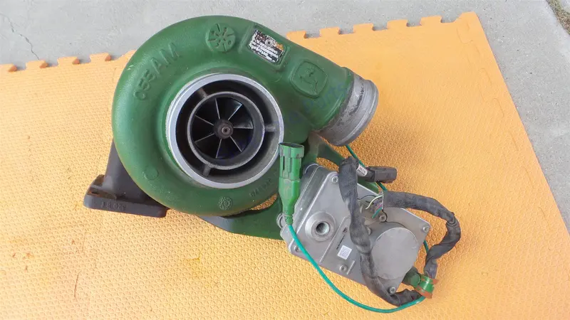 John Deere Re535695 Turbocharger Harvester 7180 7250 Tractor 9230 Parts 1